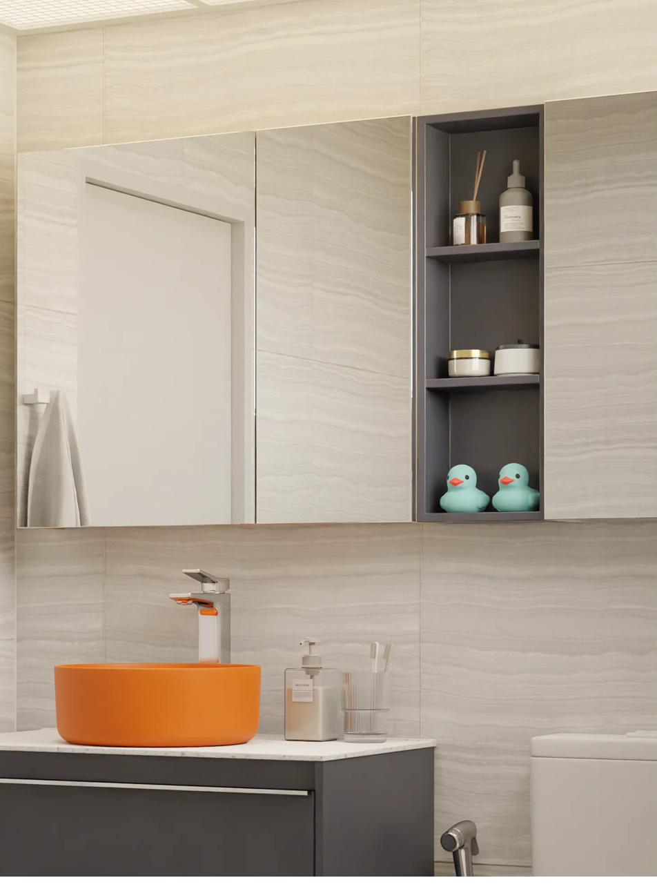 HERA Graphite vanity cabinet